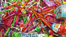 A lot of New Candy Laffy Taffy Minions Surprise Eggs Starburst Trolli & More