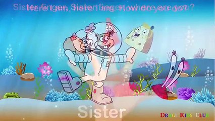 Finger Family SpongeBob SquarePants | Nursery Rhymes for Children & Kids Songs