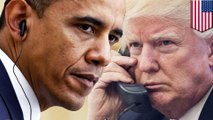 Trump menuduh Obama menyadapnya, namun alat penyadap tidak diberikan sembarangan - Tomonews