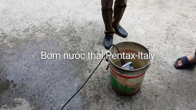 Bơm chìm nước thải Pentax- Italy