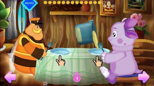 Лунтик. мультик игра Пирог / Развивающая игра про Лунтика