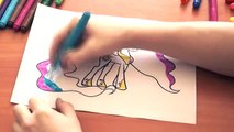 MLP coloring book my little pony coloring pages for kids Princess Celestia