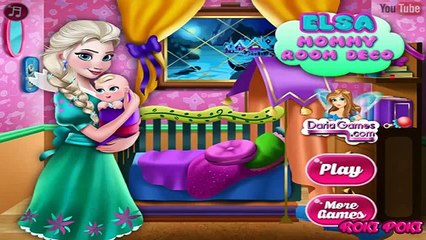 ELSA FROZEN DECORA LA HABITACION DE SU BEBE! - ELSA FROZEN MOMMY ROOM DECO!