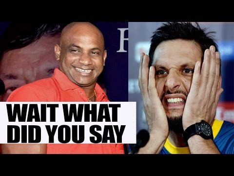 Shahid Afridi reply to Jayasuriya's best wish message was just STUPID | Oneindia News