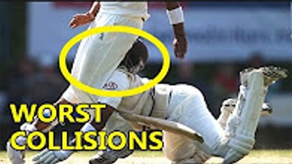 Worst Collisions - Accidents in Cricket - 2017