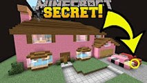 PopularMMOs Minecraft׃ THE SIMPSONS HOUSE SECRET!!! - Find The Button Buildings - Custom Map