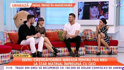 Edith si Geo la Star matinal