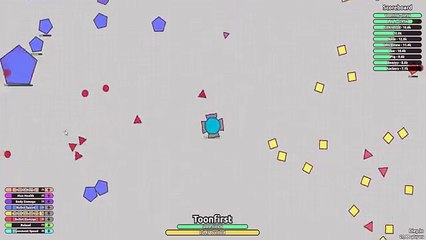 Diep.io - New Triple Twin & Overlord Dominating | Diepio Epic Battle