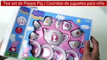 Tea set de Peppa Pig | Cocinitas de juguetes