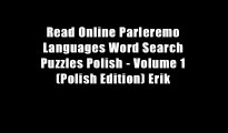 Read Online Parleremo Languages Word Search Puzzles Polish - Volume 1 (Polish Edition) Erik