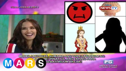Mars Mashadow: Model/actress, nasira ang tiyan sa taping dahil sa milkshake!