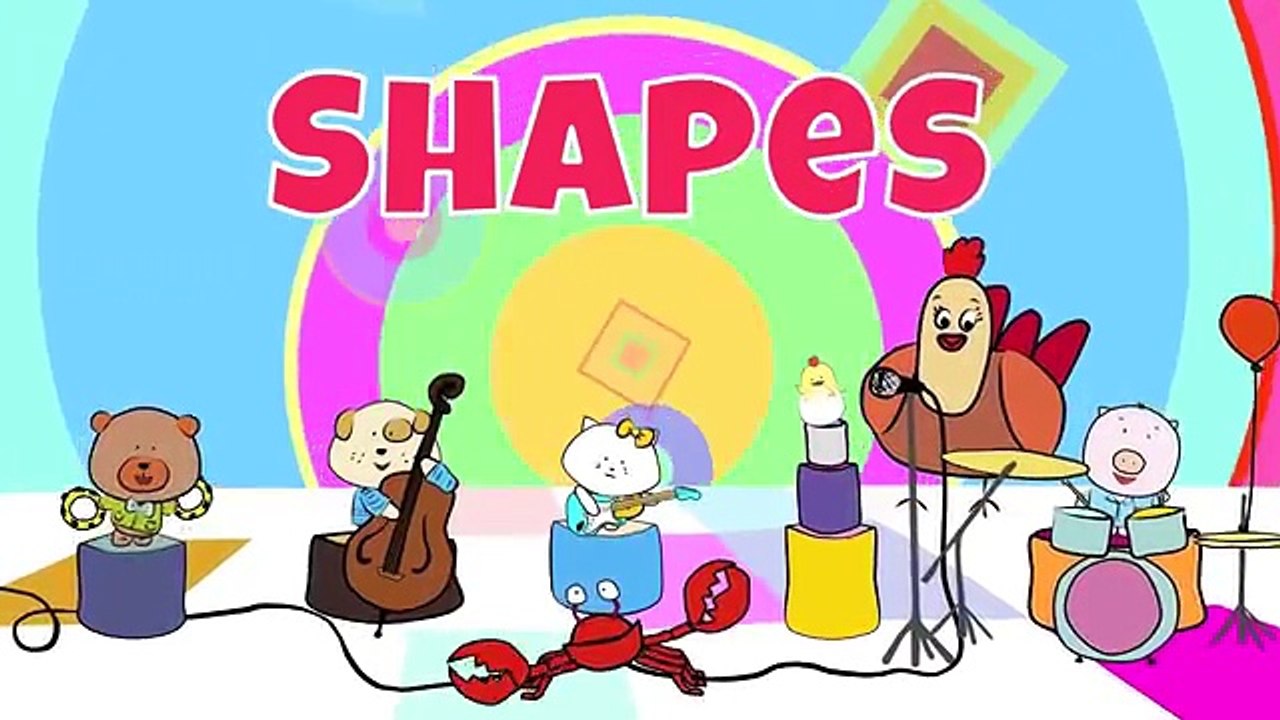 3D Shapes Song | Shapes for kids | The Singing Walrus – Видео Dailymotion