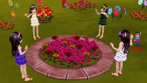 Ringa Ringa Roses Nursery Rhyme Frozen Cartoons | Frozen Children Nursery Rhymes 3D Animat