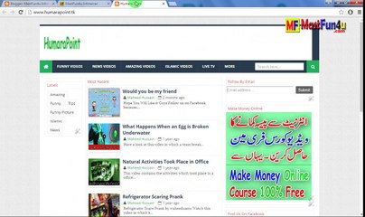 1 How to Start a Blog Blogger Tutorial Part 01