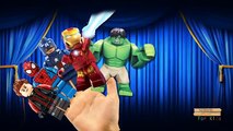 Super Heros Games Cartoons Finger Family Nursery Rhymes For Children
