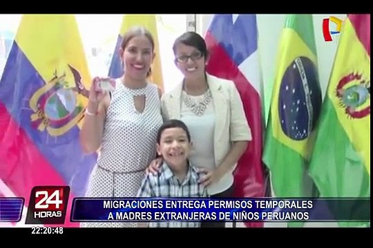 Migraciones entrega permisos temporales a madres extranjeras de niños peruanos