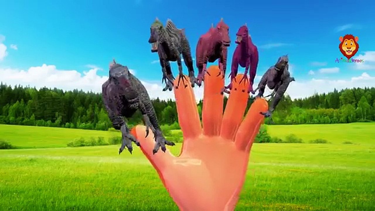 Dinosaurs Finger Family Songs | Dinosaurs Cartoon Nursery Rhymes Collection | T-REX Cartoo