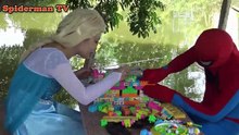 Venom Spiderman vs elsa No smoking in the public P
