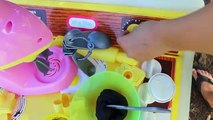 El GIGANTE de COCINA de JUEGO Hacen de Play-Doh GALLETAS OREO de Cocina Bebé Eli Pretender Jugar Little Tike BB