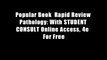 Popular Book  Rapid Review Pathology: With STUDENT CONSULT Online Access, 4e  For Free