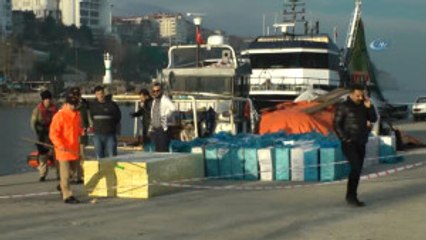 Sahil Güvenlik'ten 81 Bin Paket Kaçak Sigara Operasyonu