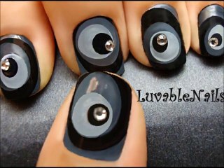 Crop circles mystery cute nail art cute nail designs tutorial