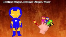 Ironman Finger Family Song | Iron Man Songs for Kids | Superheroes Nursery Rhymes | Finger