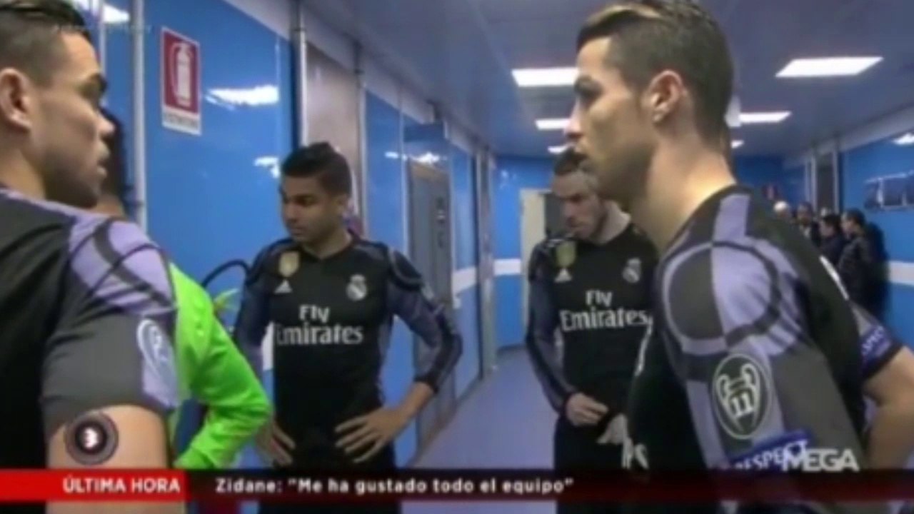 Naples-Real : le coup de gueule de CR7 à la mi-temps