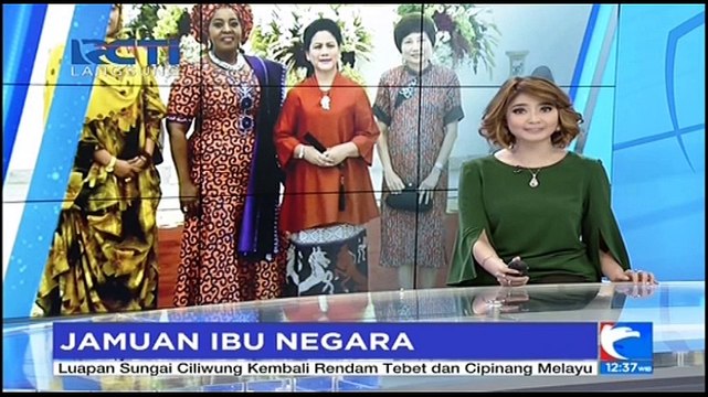 Ibu Negara Adakan Jamuan Teh di Istana Bogor