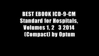 BEST EBOOK ICD-9-CM Standard for Hospitals, Volumes 1, 2   3 2014 (Compact) by Optum
