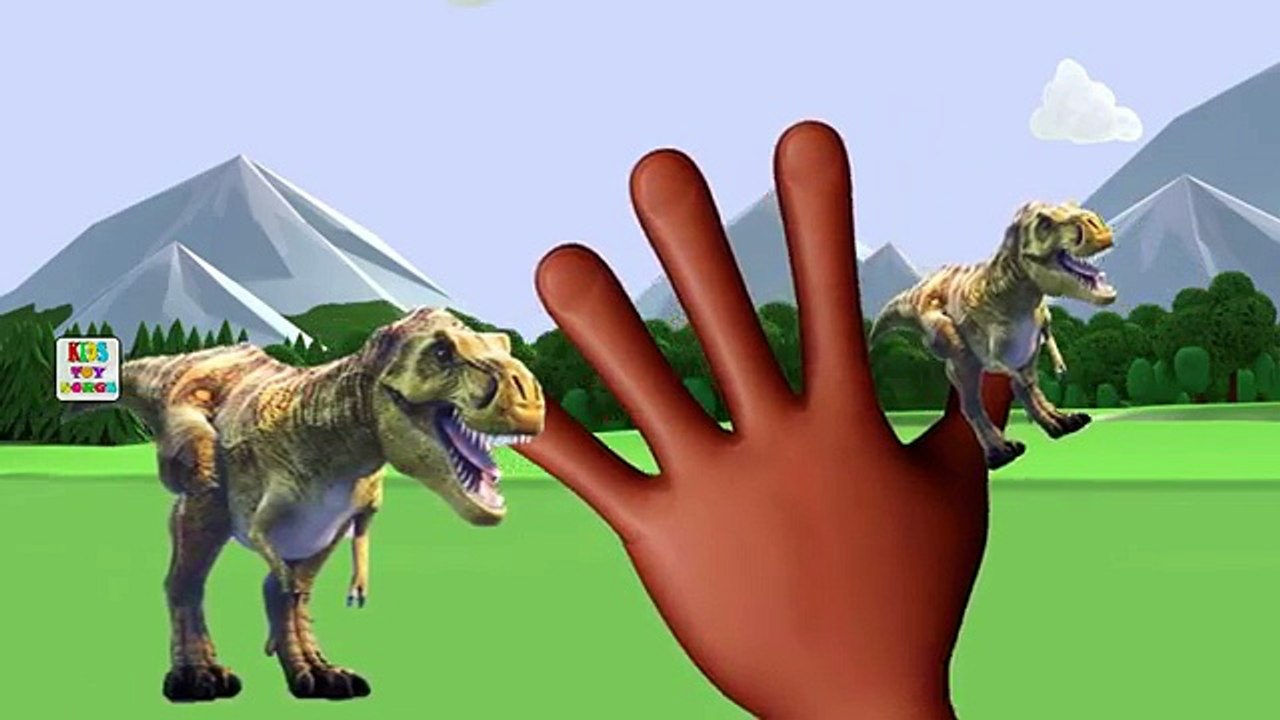 Jurassic world New Dinosaur Finger Family Nursery Rhyme | Crazy Dinosaur finger family Songs