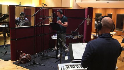BEAUTY AND THE BEAST B-roll - Voice Cast Recording (2017) Emma Watson