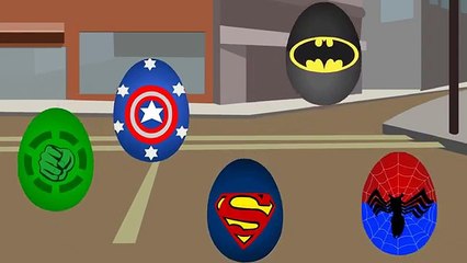 Mickey Mouse SuperHero Eggs Finger Family | Mickey Mouse Club House Songs