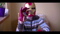 GIANT IRON MAN Surprise Egg Play Doh - Avengers Toys Funko Ultron Minecraft Spongebob