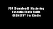 PDF [Download]  Mastering Essential Math Skills GEOMETRY  For Kindle