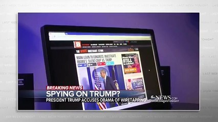 John Oliver DESTROYS Trump's Obama wiretapping Tweet
