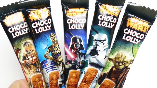 Delicious Star Wars Chocolate Lollipops-26GP92xxfUI