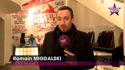 Mister People inaugure la 33ème édition du Festival Mont Blanc d’humour (EXCLU VIDEO)