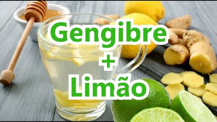 Como Perder Peso Urgente CHÁ DE GENGIBRE COM LIMÃO