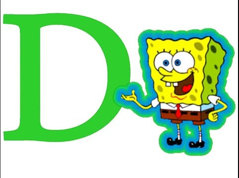 Alfabeto italiano per Bambini - impara lalfabeto con Spongebob - abc per bambini