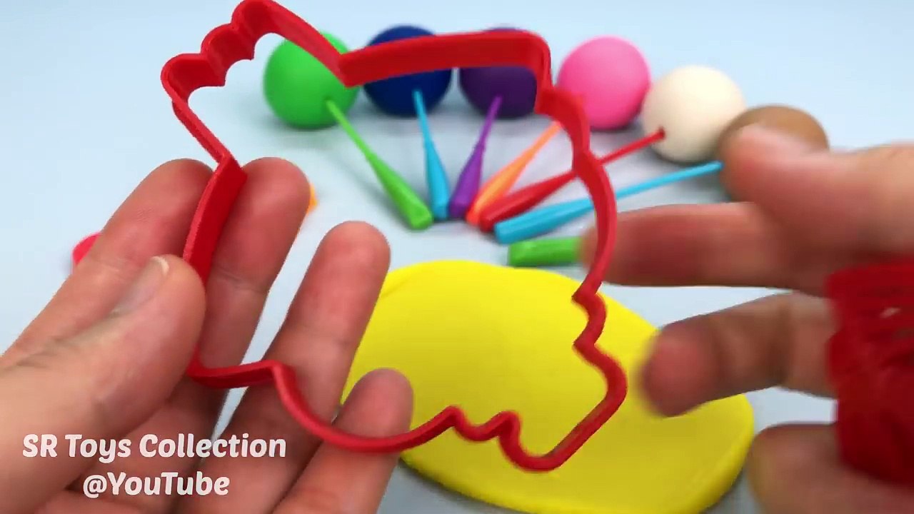 Play-Doh Lollipops Candy with Ben & Holly Peppa Pig Ice Cream Molds Learn Colors for Childrens Baby-IpQS7XCjSL4