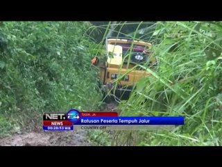 Ratusan Peserta Country Off Road Tempuh Jalur Ekstrem 40 Km - NET24