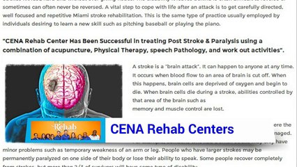 Physical Therapist Miami - Cena Rehab Center (305) 595-2053