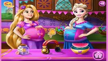 Elsa y Rapunzel Embarazada Bffs de dibujos animados de Juegos de Video Para las Niñas