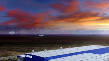 Le futur lanceur New Glenn de Blue Origin