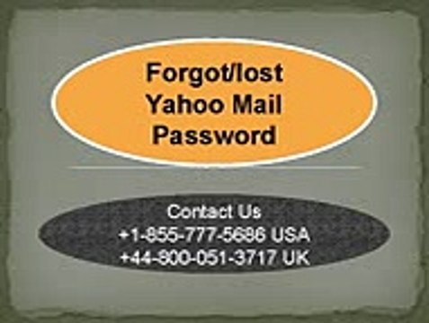 Call now Yahoo Mail Password Recovery Number +1-855-777-5686 USA