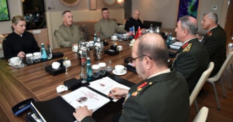 Hulusi Akar'ın ABD'yi YPG Konusunda Uyardığı 3'lü Zirveden Yeni Fotoğraflar