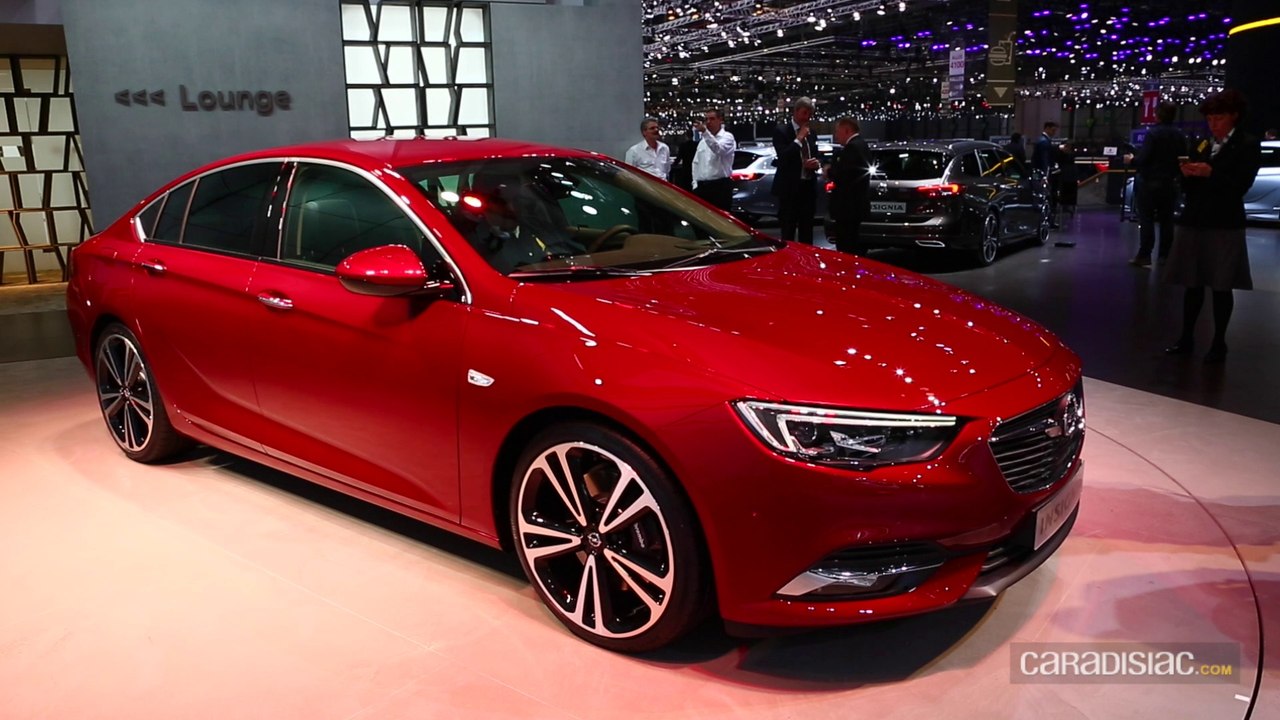 Opel Insignia Grand Sport : berline XXL - Salon de Genève 2017