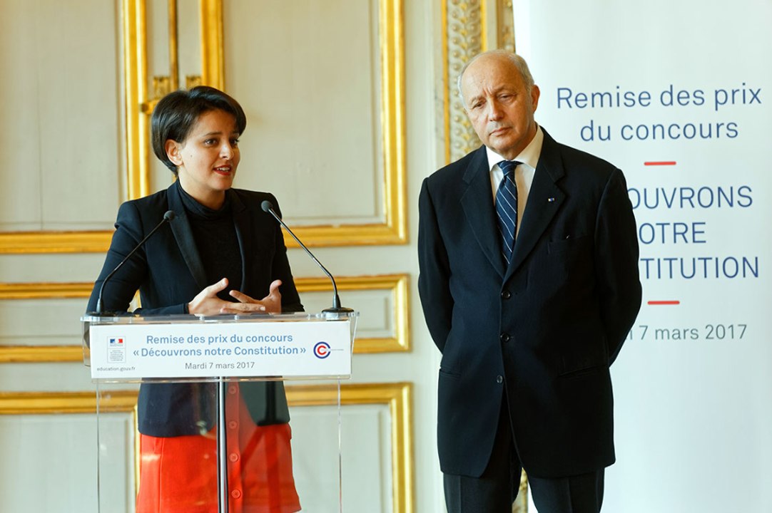 [ARCHIVE] Remise des prix du concours " Découvrons notre constitution " : discours de Najat Vallaud Belkacem