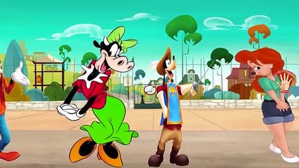 Goofy Cartoon Finger Family Nursery Rhymes | My Finger Family Rhymes